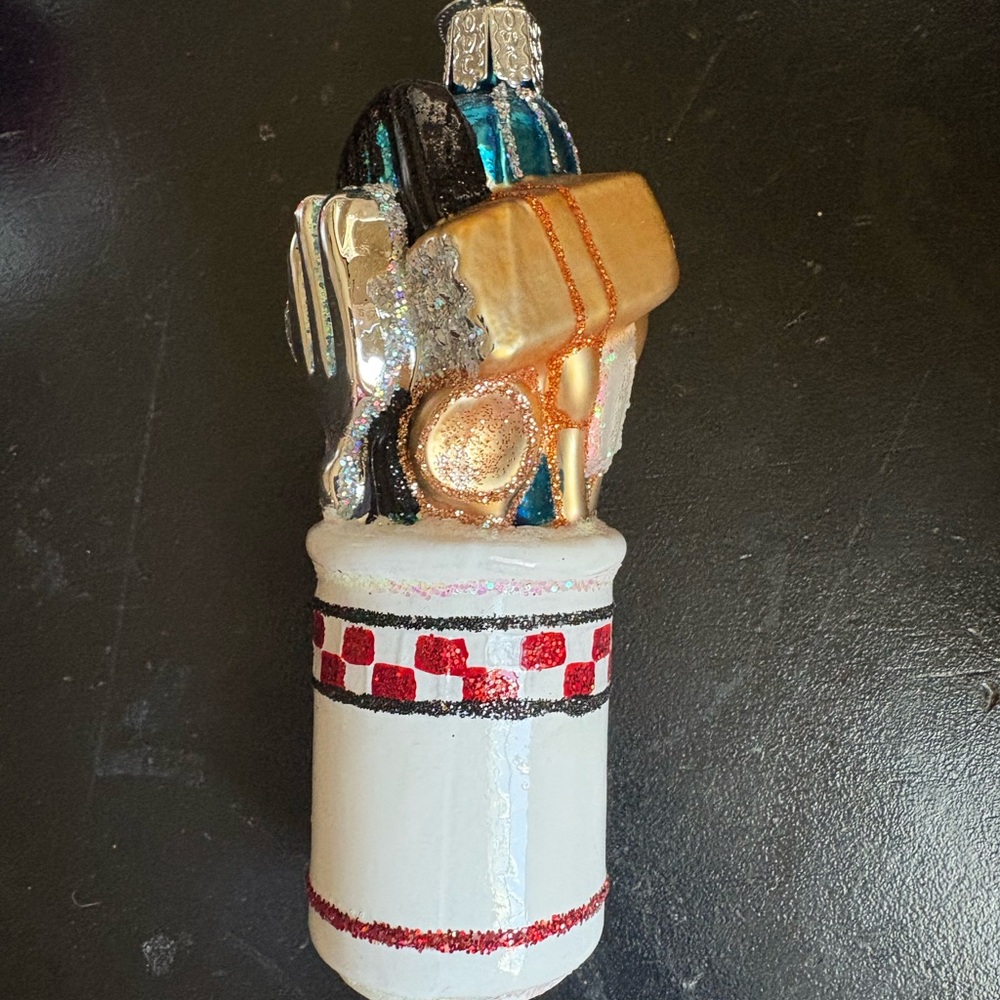 Colorful Kitchen Utensil Ornament